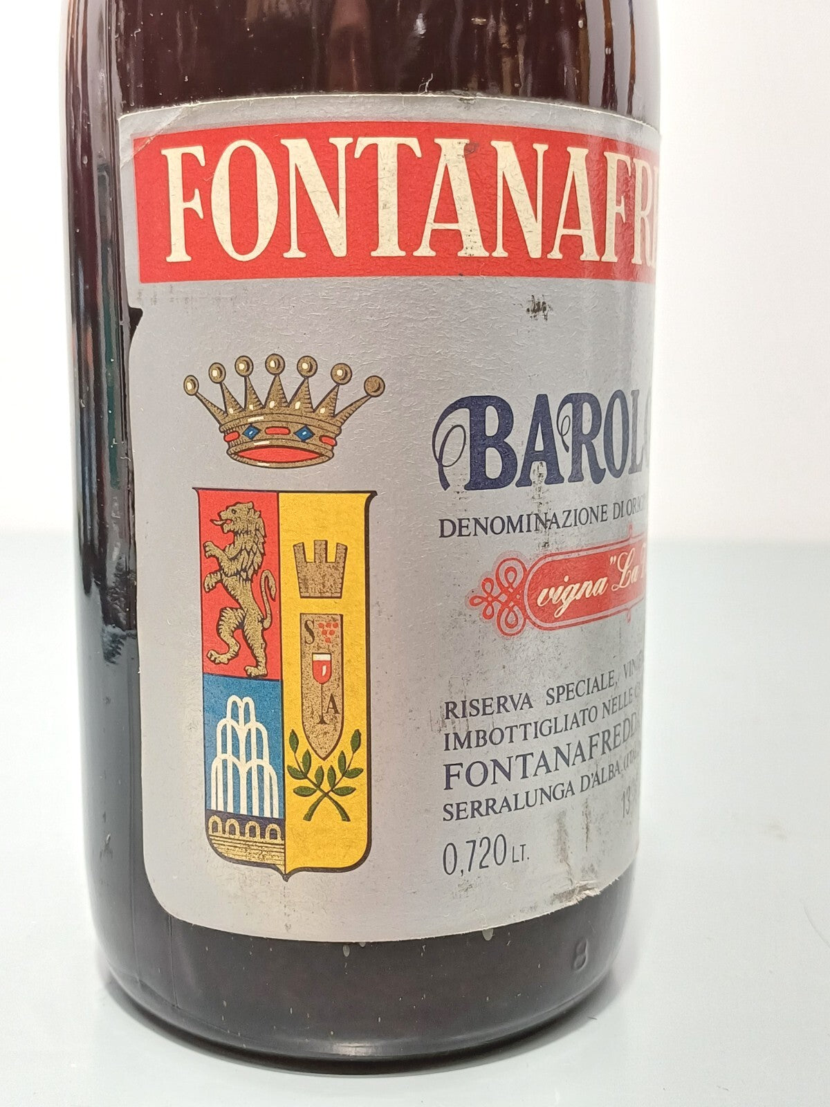 Barolo Fontanafredda Riserva Speciale 1967 Vigna La Villa bott.75 cl 13.5%