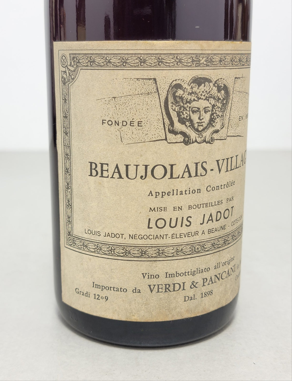 Beaujolais Villages Louis Jadot 1988 bott. 75 cl 12.9%