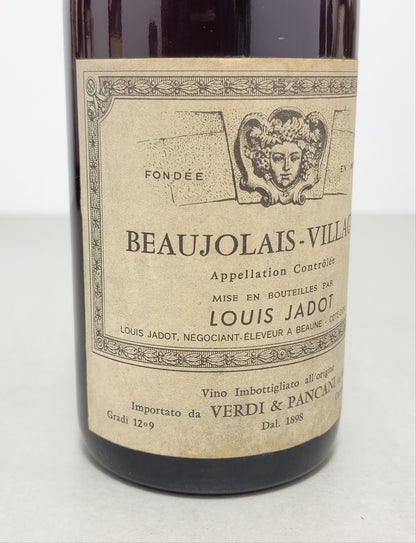Beaujolais Villages Louis Jadot 1988 bott. 75 cl 12.9%