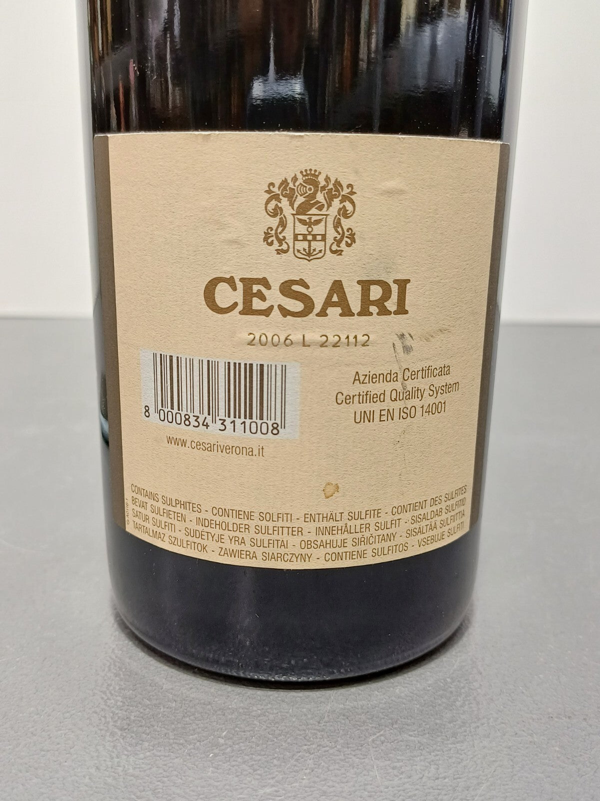 Amarone della Valpolicella Cesari il Bosco 2008 bott. 75 cl