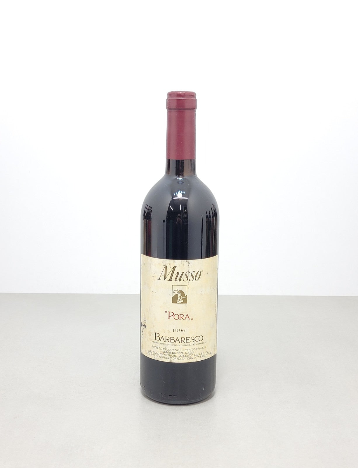 Barbaresco Musso Pora 1996 bott. 75 cl 13.5%