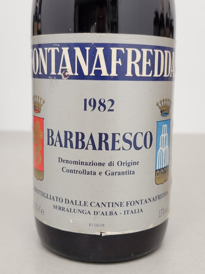 Barbaresco Fontanafredda 1982 Serralunga D'Alba 75 cl 13%