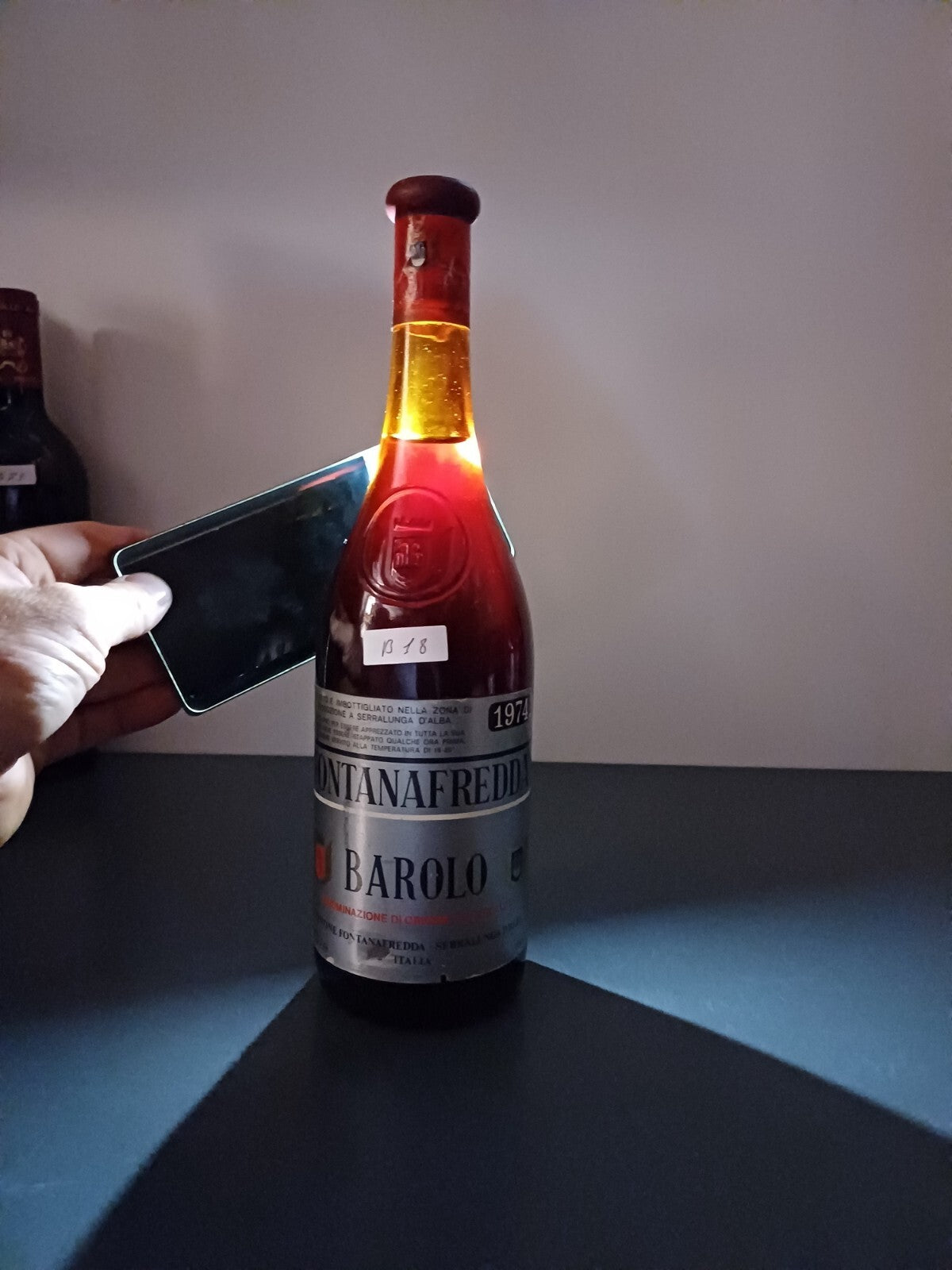 Barolo 1974 Fontanafredda Serralunga D'Alba bott. 75 cl