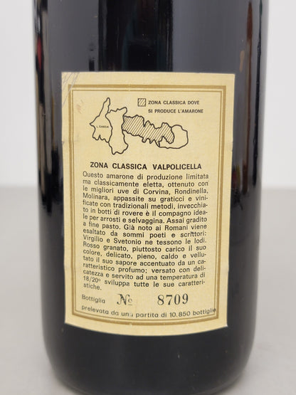 Amarone Sterzi 1978  Valpolicella Classico Superiore bott. 75 cl 14,2%
