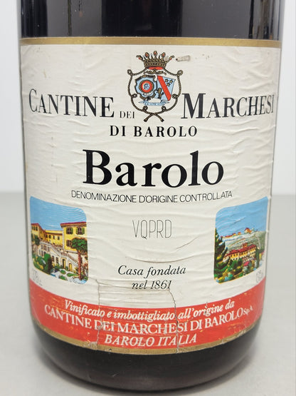 Barolo Marchesi 1976 Jeroboam Cantine Dei Marchesi Di Barolo 3,78 litri 13%