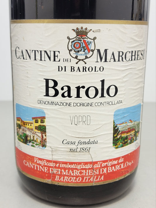 Barolo Marchesi 1976 Jeroboam Cantine Dei Marchesi Di Barolo 3,78 litri 13%