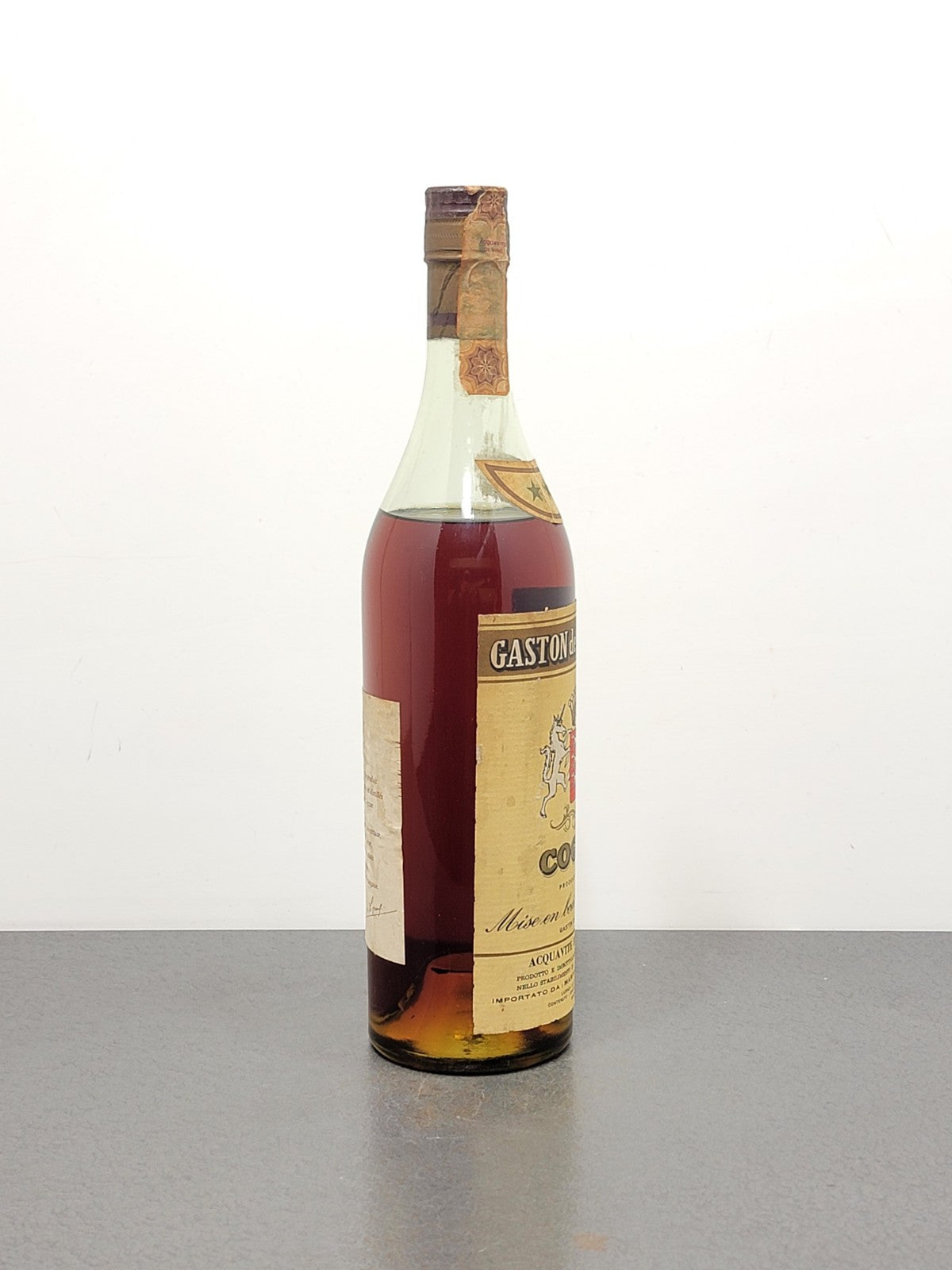 Cognac Gaston de Lagrange 3stars 1960s bott.75 cl 40%