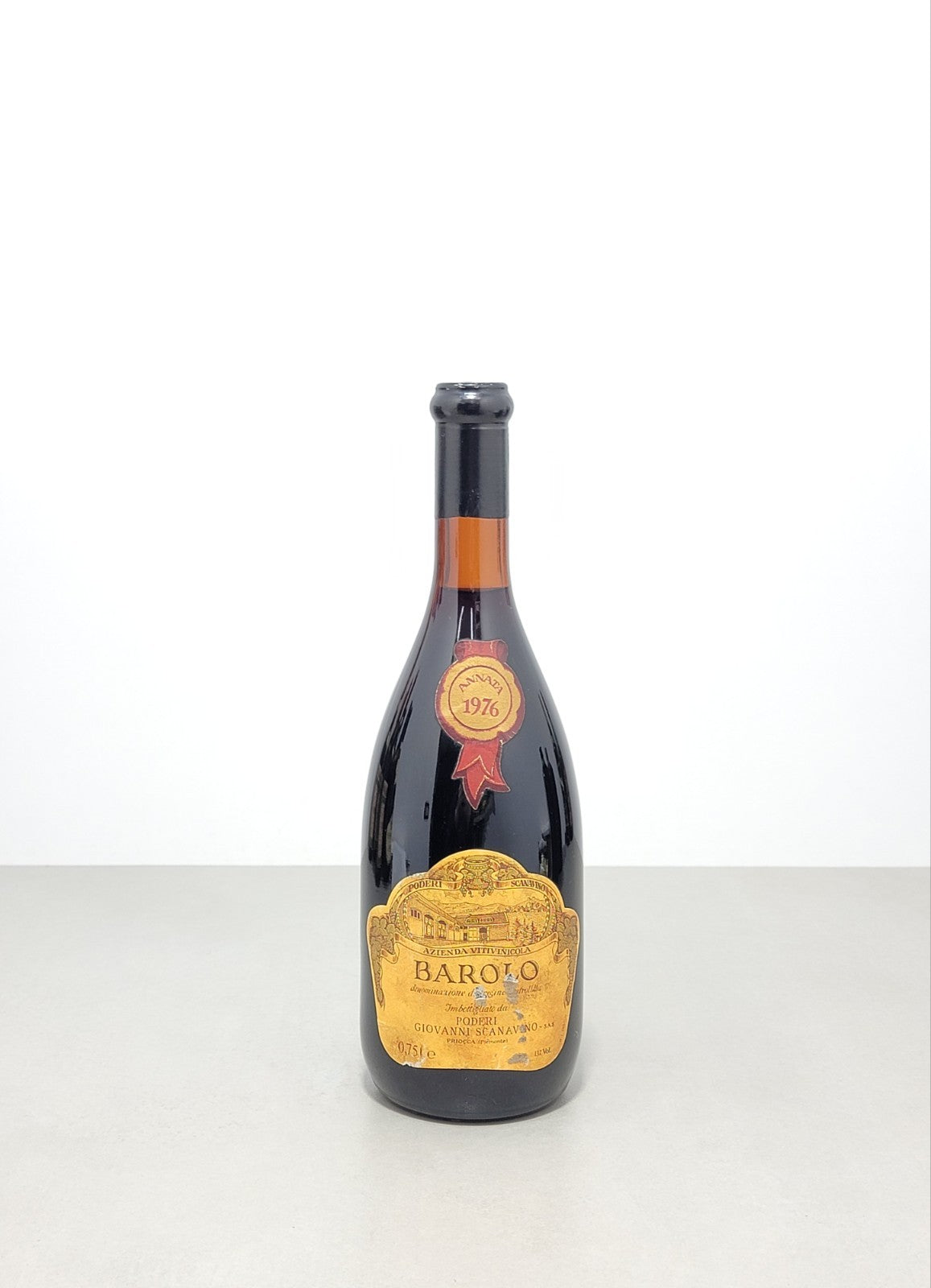 Barolo Giovanni Scanavino 1976 Priocca D'alba bott. 75 cl 13%
