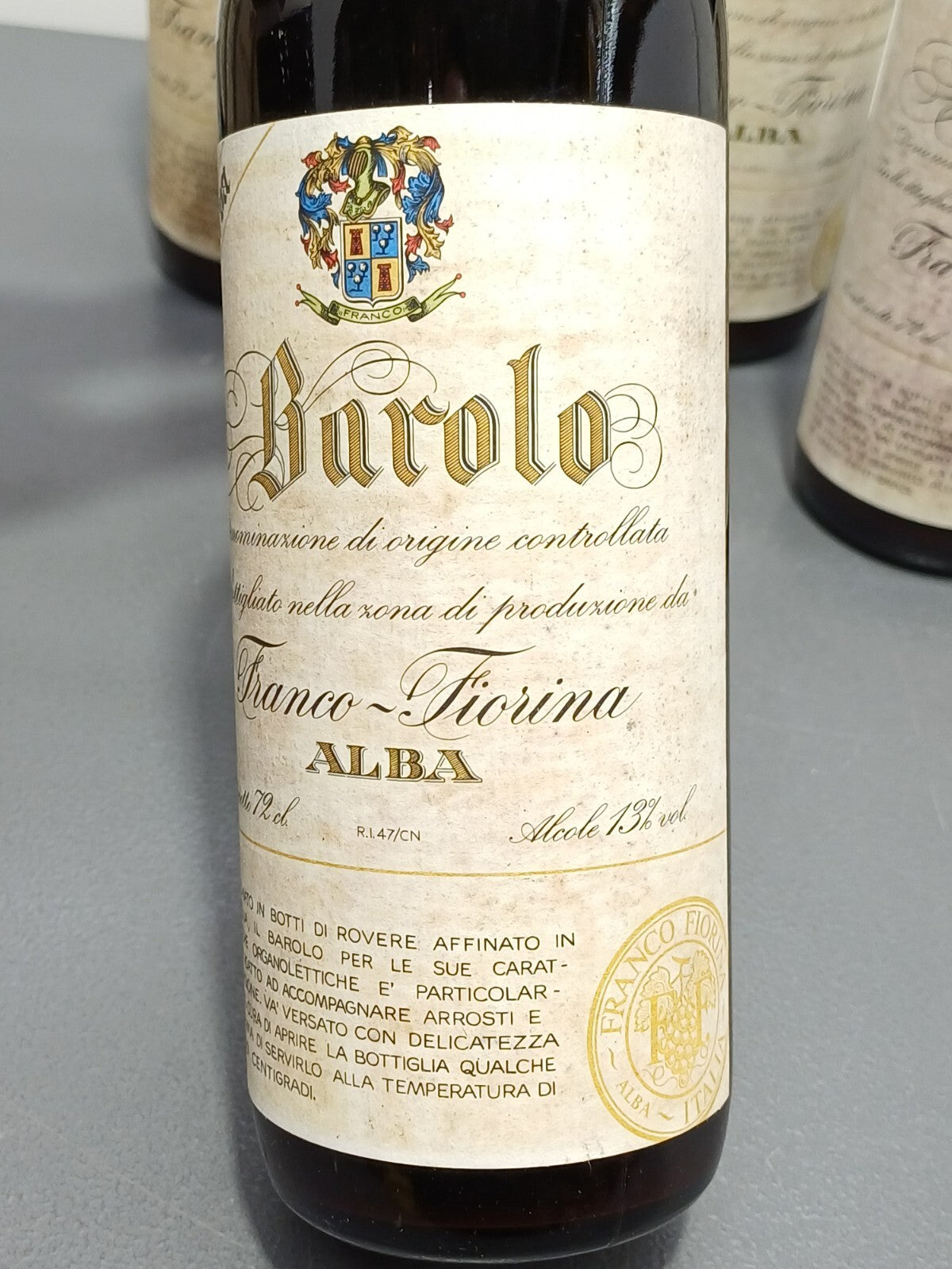 Baolo Franco Fiorina Riserva 1970 bott...72 cl 13,5%