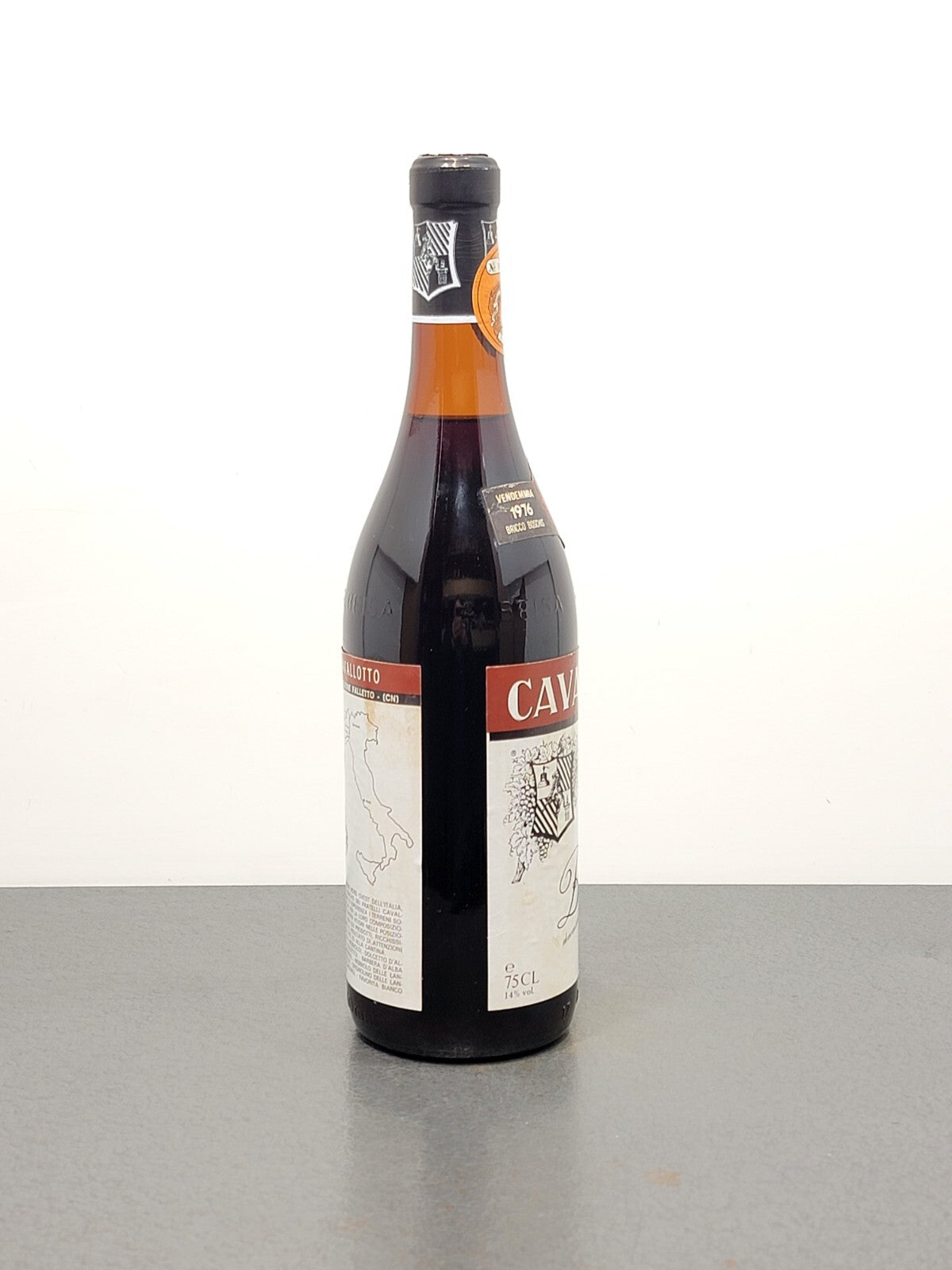 Barolo Cavallotto Bricco Boschis Riserva  Speciale 1976 bott..75 cl 14%
