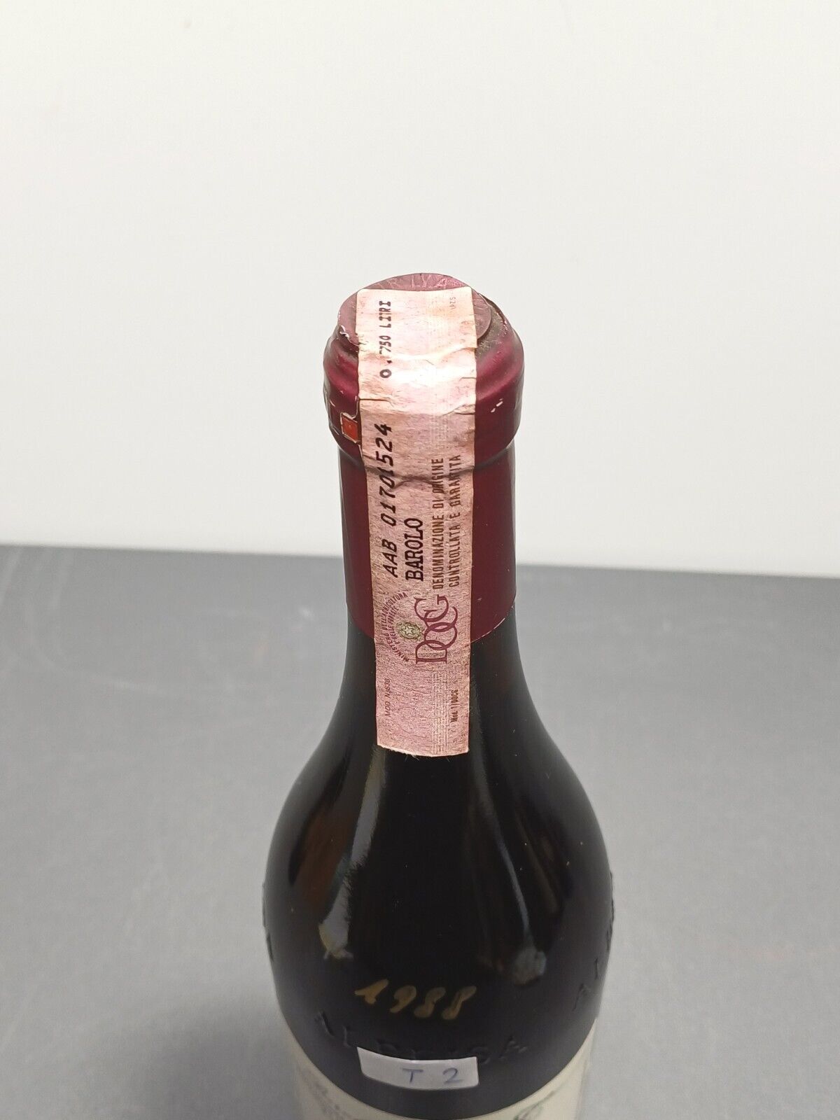 Barolo 1988 Oberto Luigi Monticello D'alba [Firmato Da Oberto Luigi] bott.75 cl