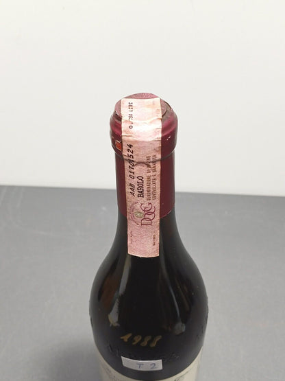 Barolo 1988 Oberto Luigi Monticello D'alba [Firmato Da Oberto Luigi] bott.75 cl