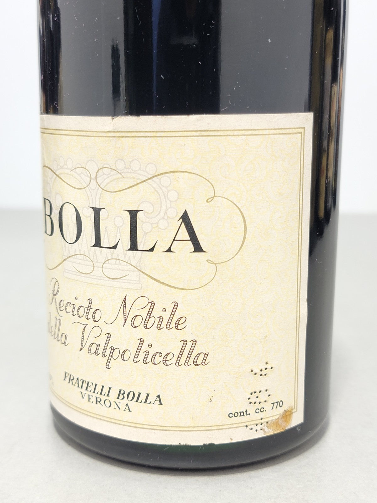 Bolla Recioto 1966 Valpolicella Fratelli Bolla bott. 77 cl 12,5%
