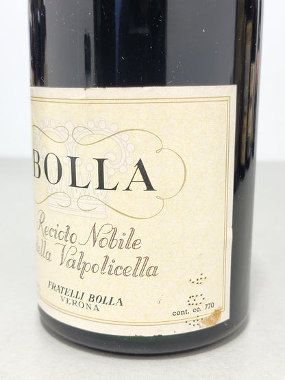 Bolla Recioto 1966 Valpolicella Fratelli Bolla bott. 77 cl 12,5%