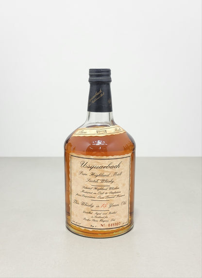 Whisky Usquaebach 15 years Old Highland Malt Scotch Whisky bott.75 cl 43%