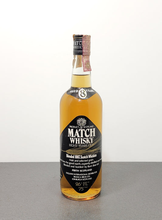 Whisky Match 8 years 1970s Blended Scotch Whisky bott.75 cl 43%