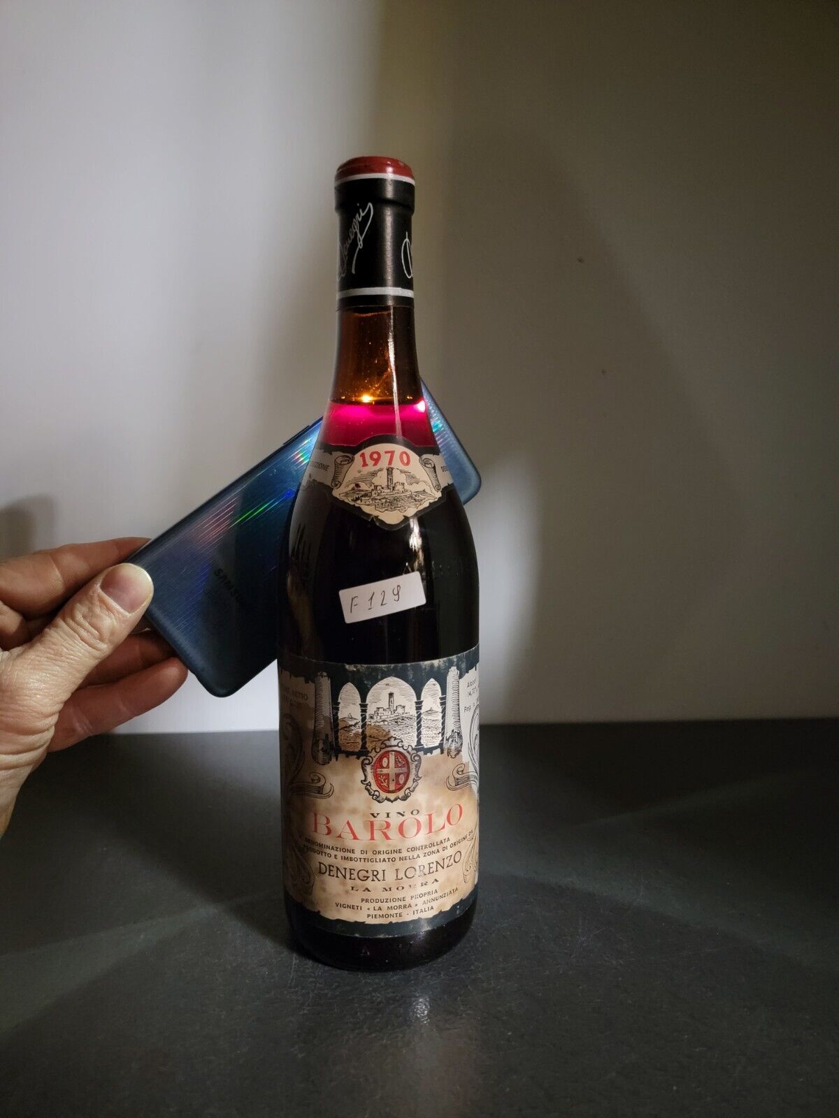 Barolo Denegri Lorenzo 1970 La Morra bott.75 cl 14.7%