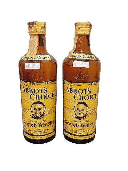 1x Whisky Abbot's Choice 1970s Fines Old Scotch Whisky bott. 75 cl 40%