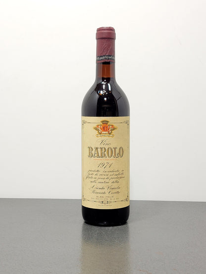 Barolo Riccardo Ceretto 1971 bott.72cl 13.5%