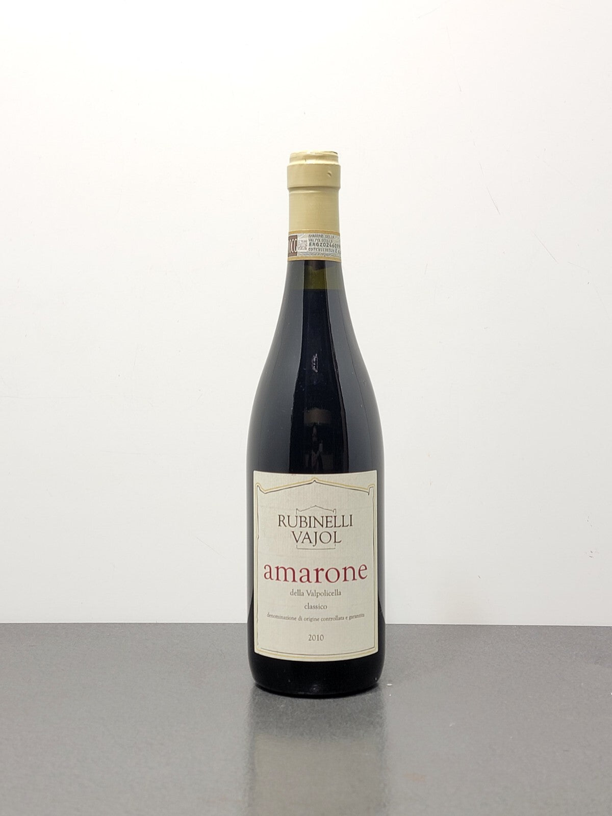 Amarone Rubinelli Vajol 2010 Valpolicella Classico bott..75 cl 16%