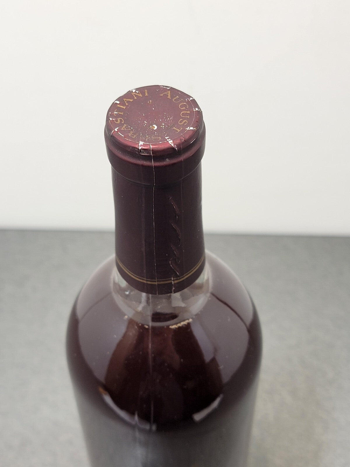 California Red Wine August Sebastiani 1992 bott. 75 cl. 12%