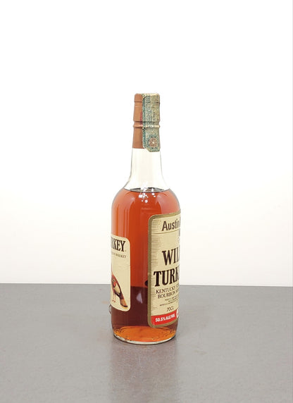 Wild Turkey 101 Proof 1990s Kentucky Straight BourbonWhisky Nichols 70 cl 50.5%