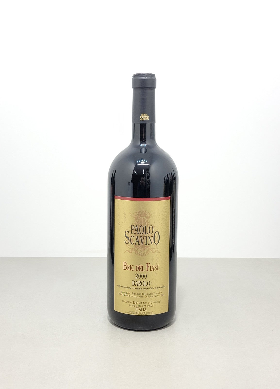 Barolo Bric Del Fiasc 2000 Magnum P. Scanavino Rocche Dell'Annunziata 1,5 lt 14,5%