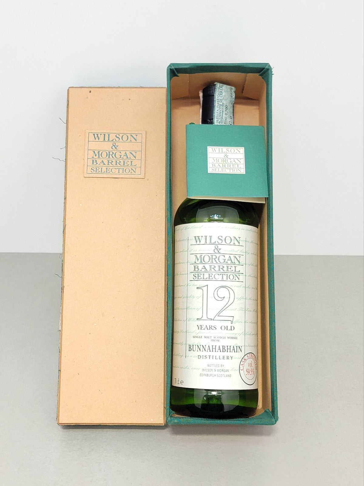 Whisky Bunnahabhain 12 years 1981 Wilson & Morgan Bottled 1993 bott. 70 cl 59,5%