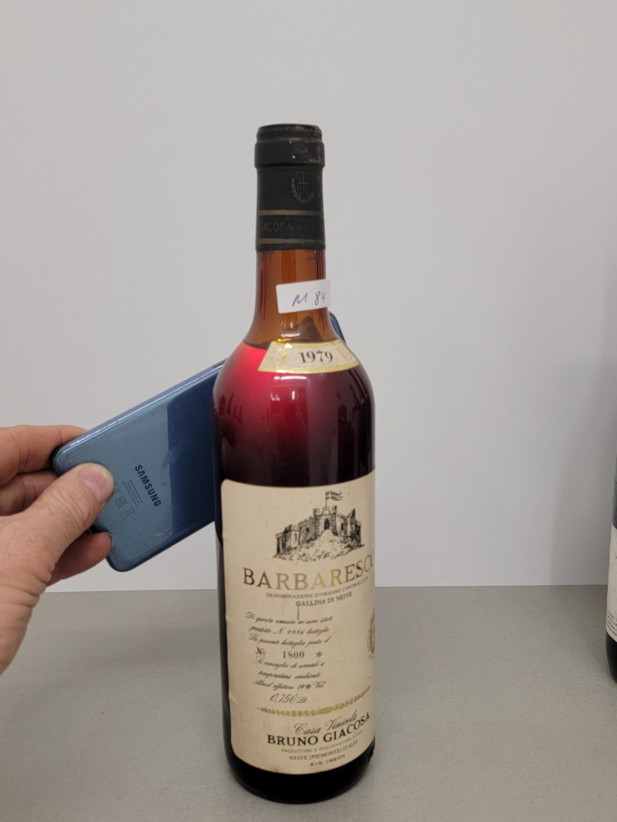 Barbaresco Bruno Giacosa 1979 Gallina di Neive bott..75 cl 14%