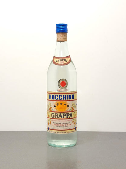 Grappa Di Bocchino Canelli 1960s bott. 1 Litro 45%