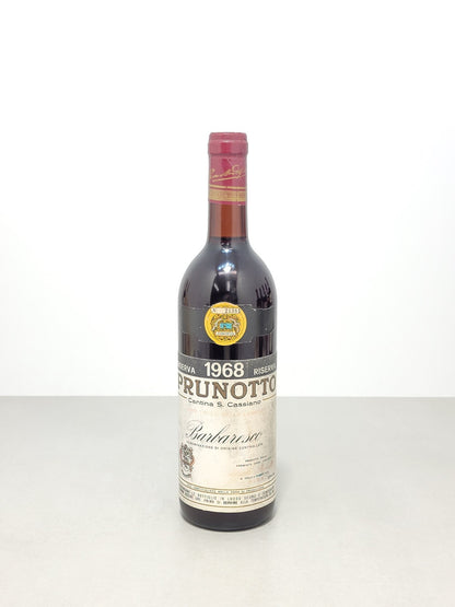 Barbaresco Prunotto Riserva 1968 Cantina S. Cassiano bott.72 cl 13.5%
