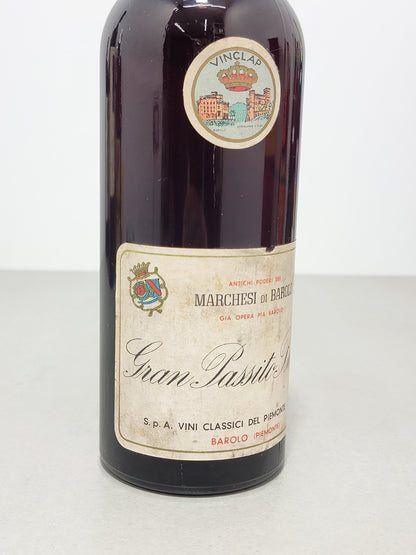 Gran Passito Marchesi Di Barolo 1960s bott. 75 cl 13,5%