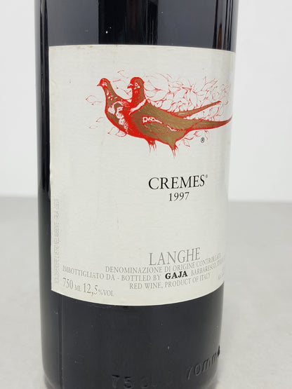 Cremes Langhe 1997 Gaja Barbaresco bott. 75 cl 12,5%