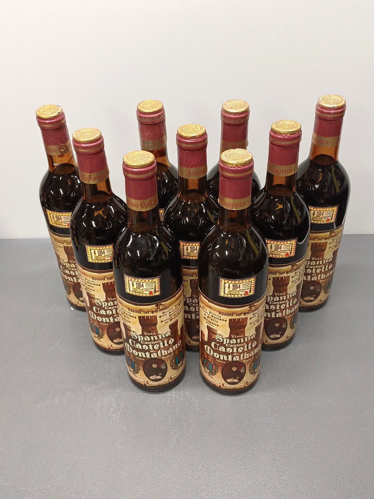 1x Spanna A. Vallana Cantina 1964 Castello Di Montalbano bott. 72 cl