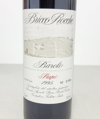Barolo Bricco Rocche Prapo 1995 Ceretto Castiglione Falletto bott.75cl 13.5%