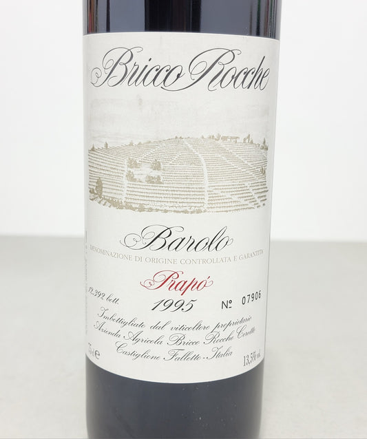 Barolo Bricco Rocche Prapo 1995 Ceretto Castiglione Falletto bott.75cl 13.5%