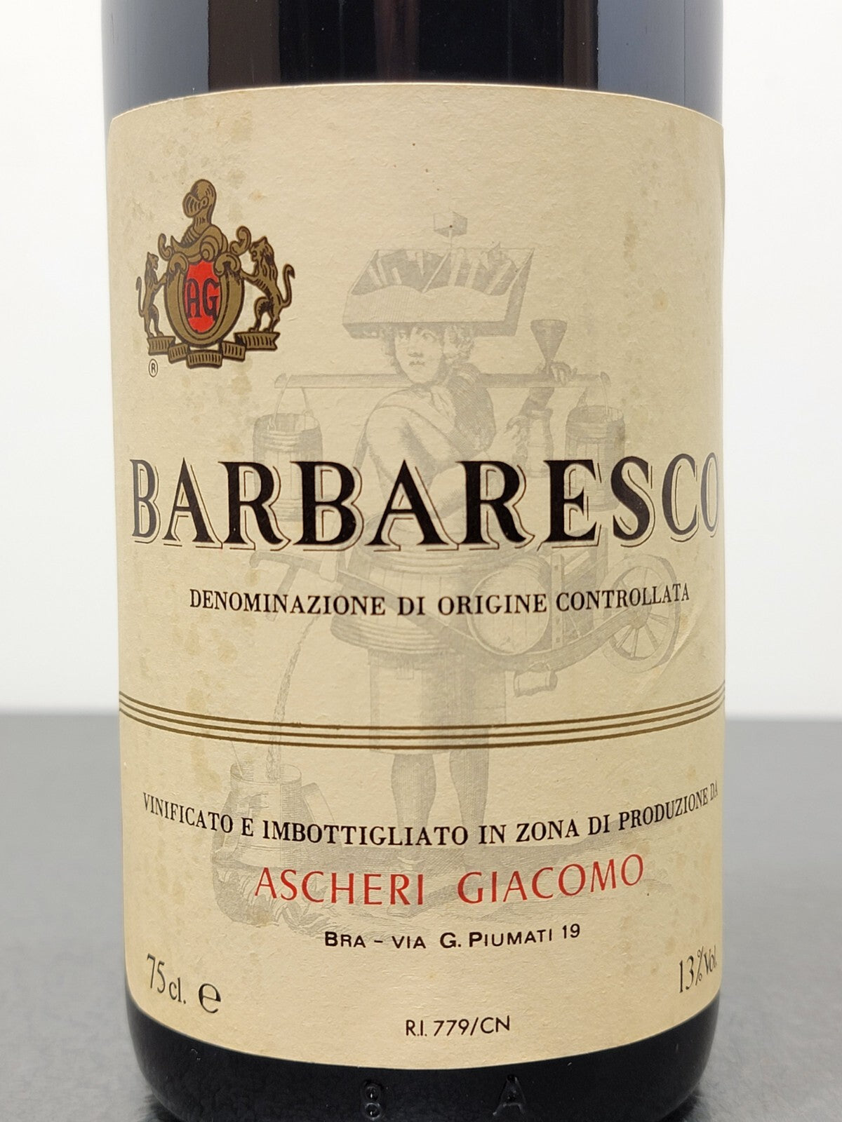 Barbaresco 1979  Ascheri Giacomo bott..75 cl 13%