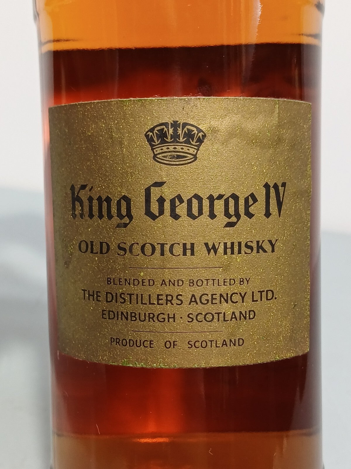 Whisky King George IV 1960s bott. 75 cl 40s