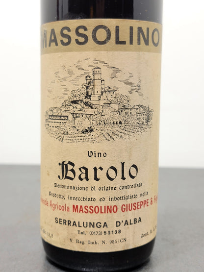 Barolo Massolino 1969 Serralunga D'alba bott.72 cl 13.5%