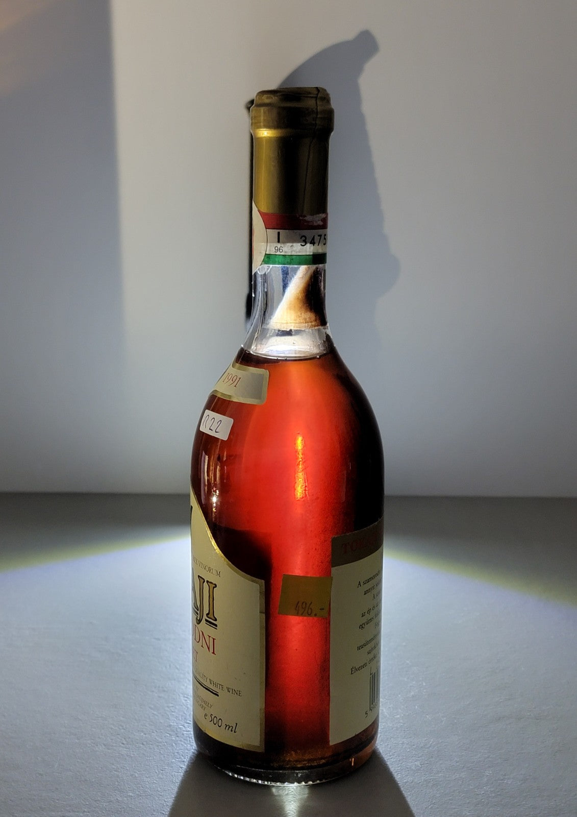 Tokaji Szamorodni Edes Sweet 1991 bott. 50 cl 13,5%