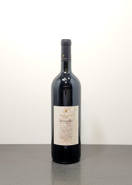 Brunello Di Montalcino Poggio Antico Magnum 2000 A. Gloder bott. 1.5 litri 13.5% (Etichetta Buona)
