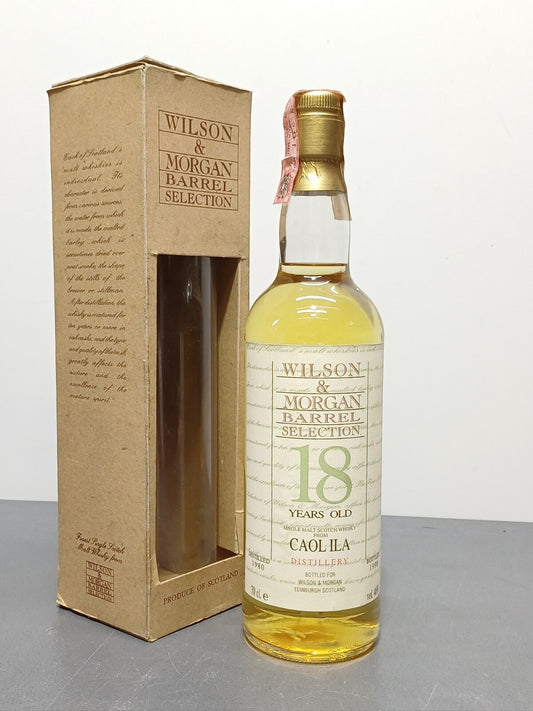 Whisky Coal ILa 1980 Wilson Barrel Selection 18 years b.70 cl Imbottigliato 1998