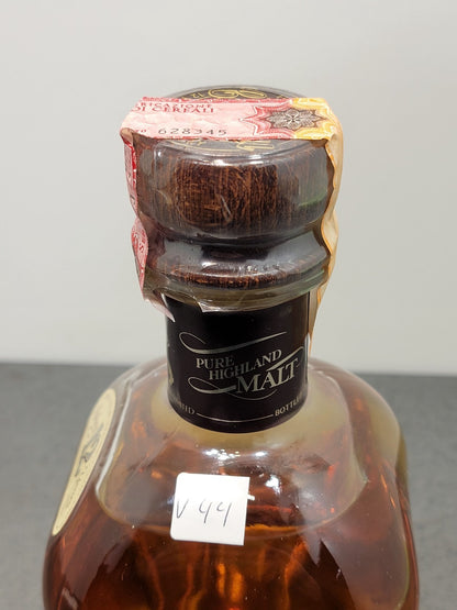 Whisky Cardhu 12 years 1980s Pure Highland Malt Scotch Whisky bott.75 cl 40%