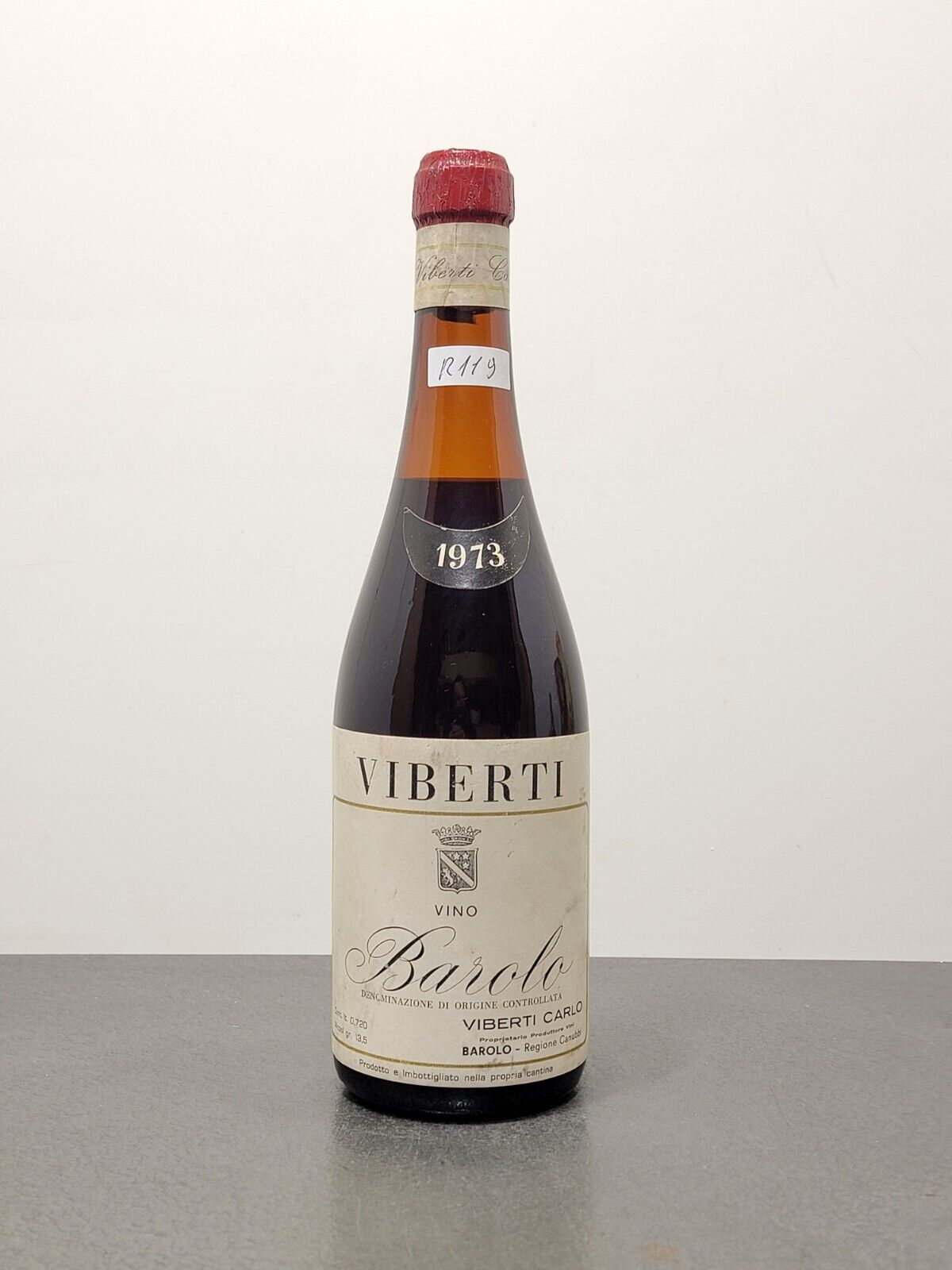 Barolo Carlo Viberti 1973 Cannubi bott.72 cl 13.5%
