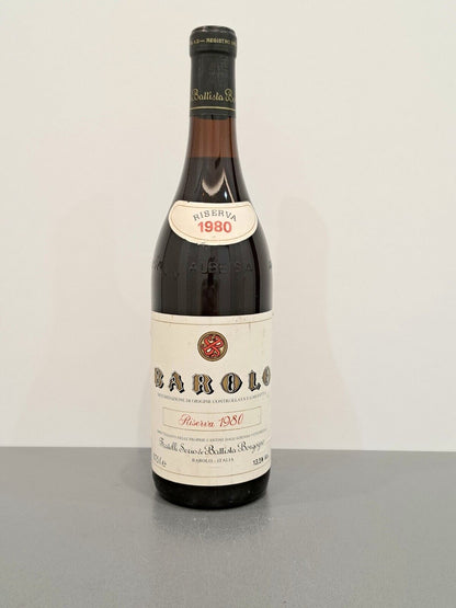 Barolo Serio & Battista Borgogno 1980 bott. 72 cl 13.5%