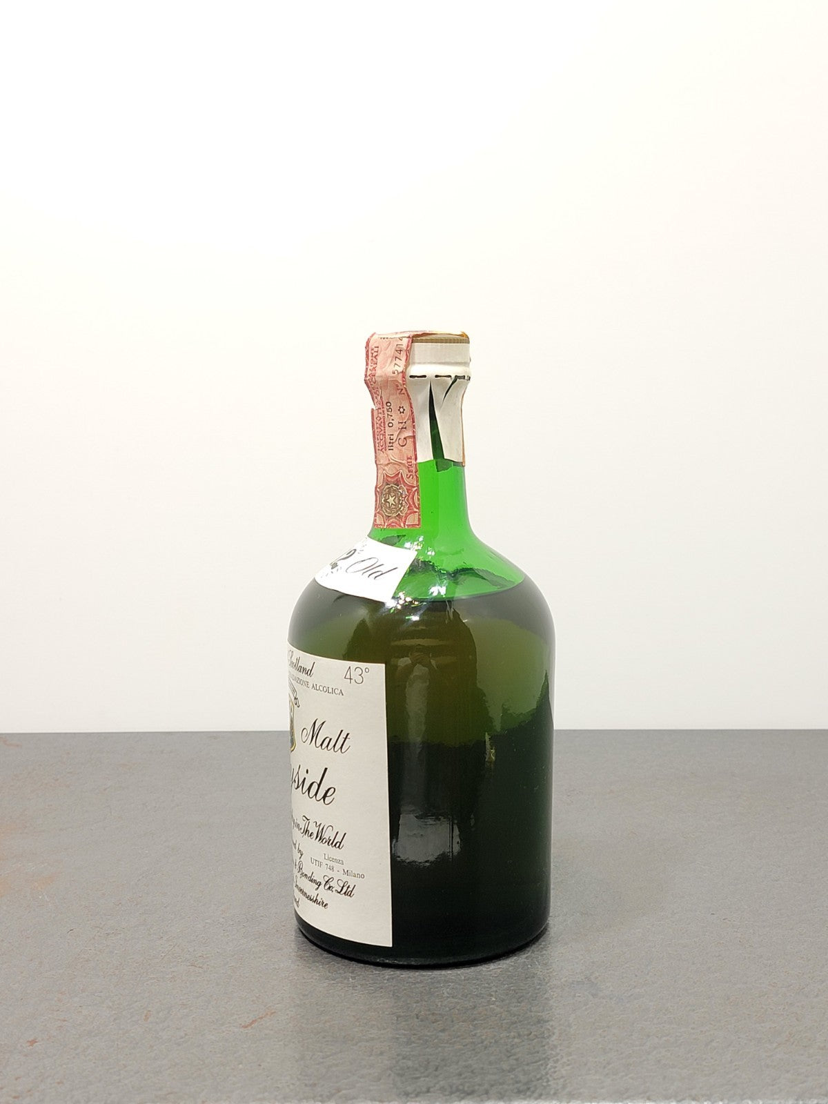 Whisky Speyside 12 years 1970s Pure Malt bott.75 cl 43%