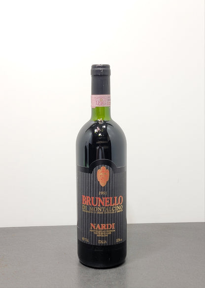 Brunello Di Montalcino Nardi 1991 bott.75 cl 13.5%