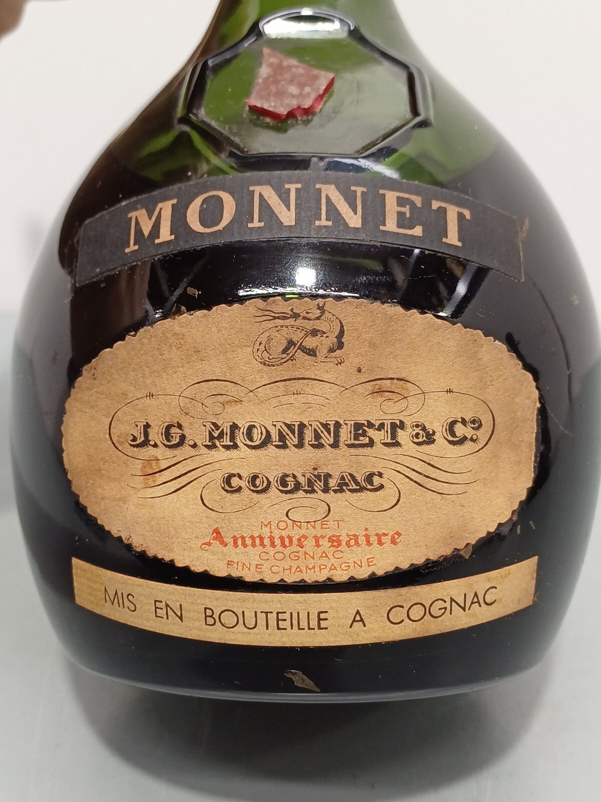 Cognac J.G Monnet 30 years Anniversario Fine Champagne bott. 75 cl anni 50