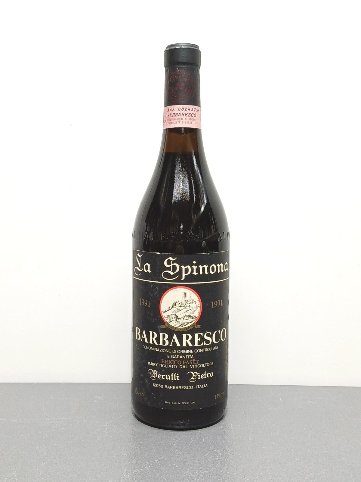 Barbaresco 1991 La Spinona Berutti Pietro & Figlio bott..75 cl