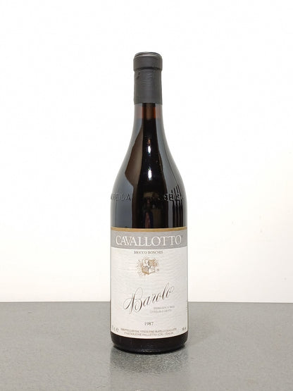 Barolo Cavallotto 1987 Bricco Boschis Castiglione Falletto bott.75 cl 14%